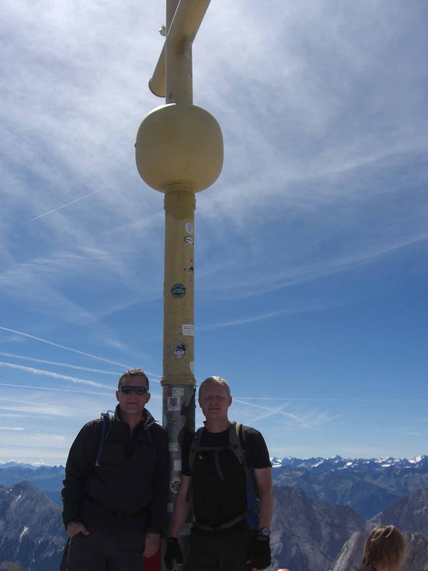 Klettertour Zugspitze 08.2008