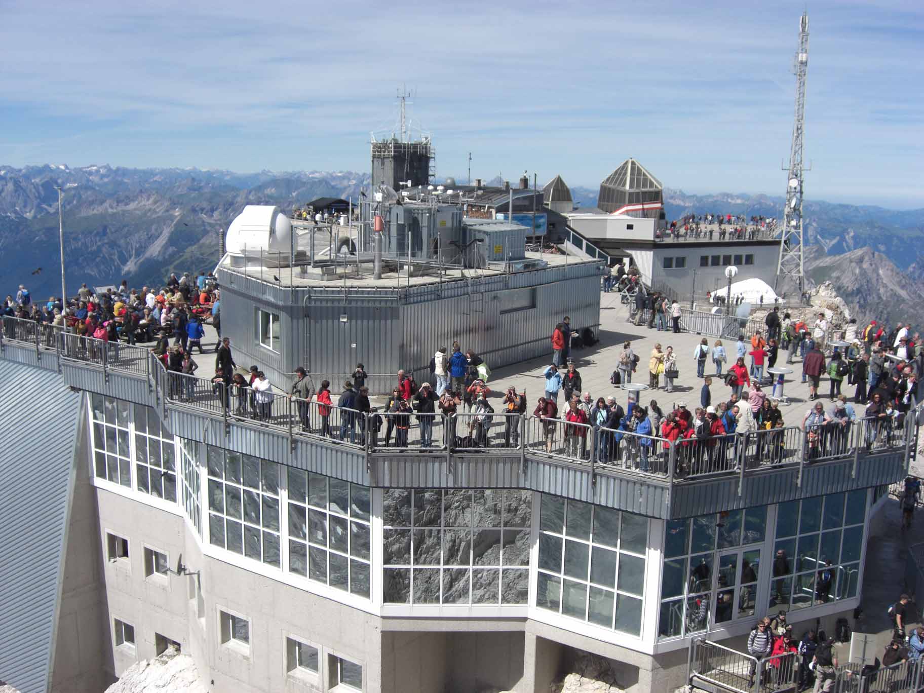 Klettertour Zugspitze 08.2008