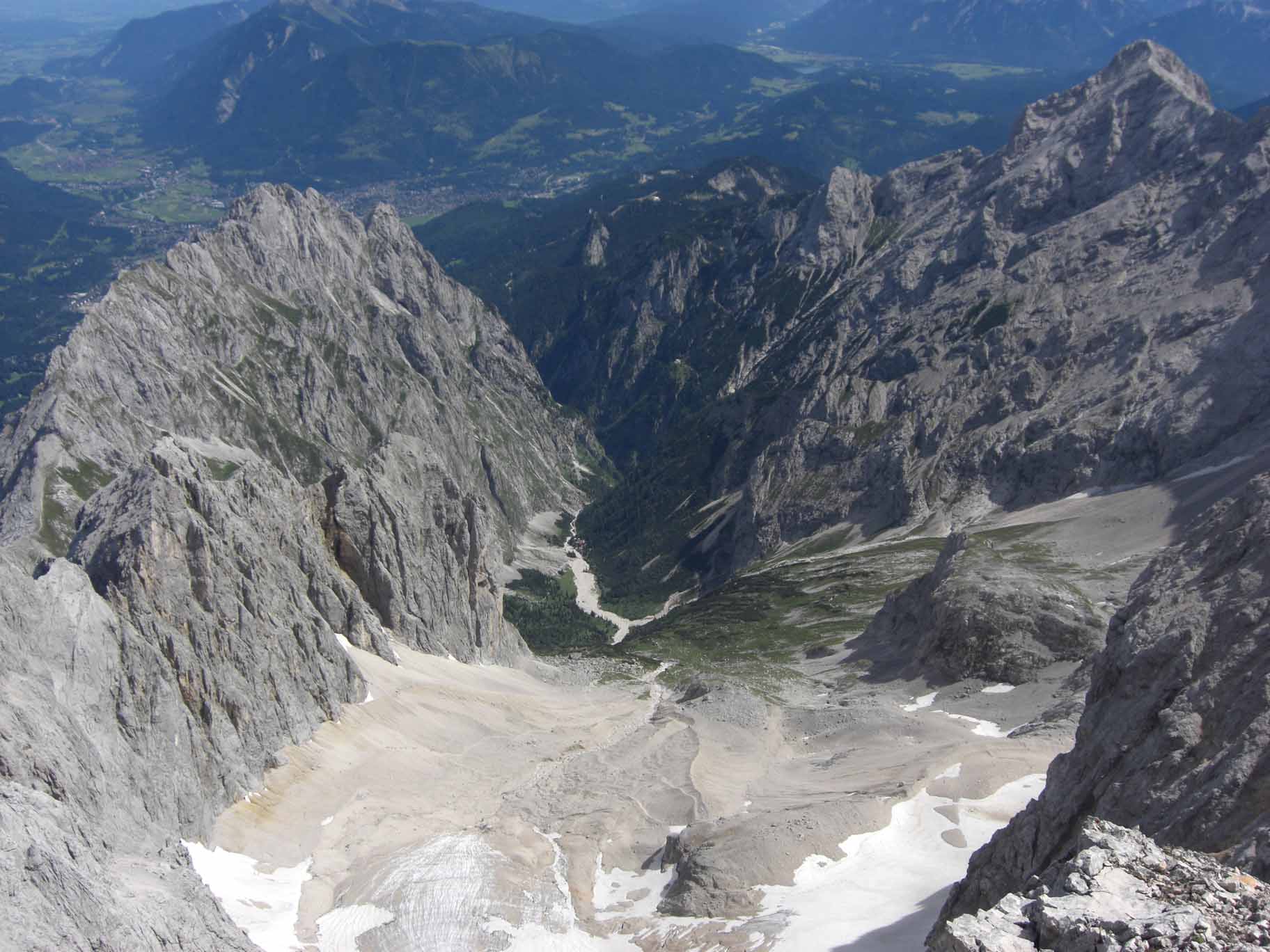 Klettertour Zugspitze 08.2008