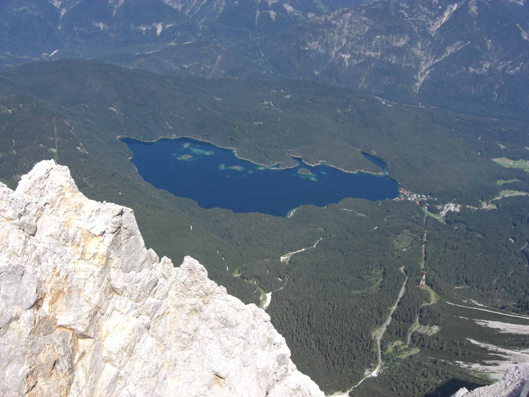 Klettertour Zugspitze 08.2008